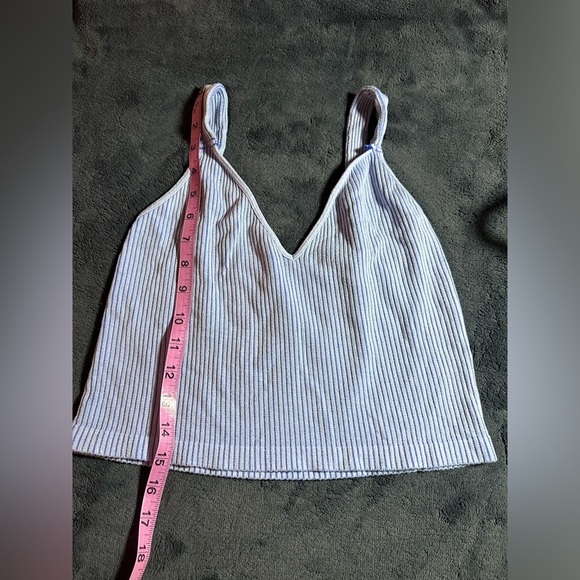 NWOT Free People Intimates Solid Rib Brami Light Blue M/L - Picture 10 of 11